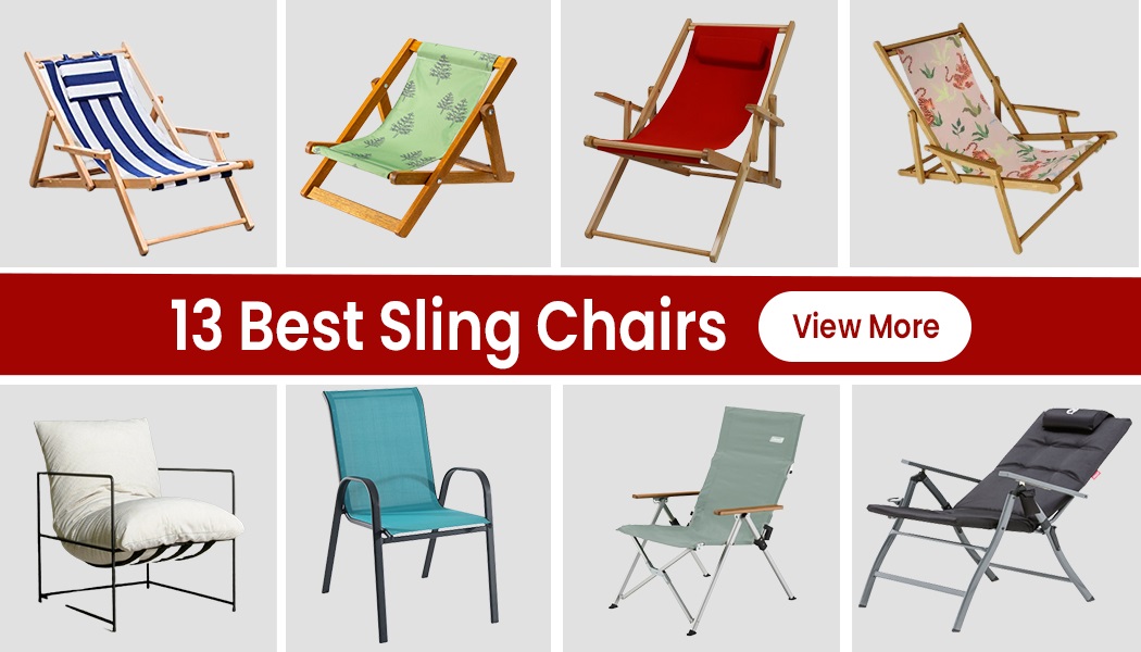 13 Perfect Sling Chairs That Fits Your Needs